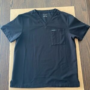 Jaanuu mens scrub set in black